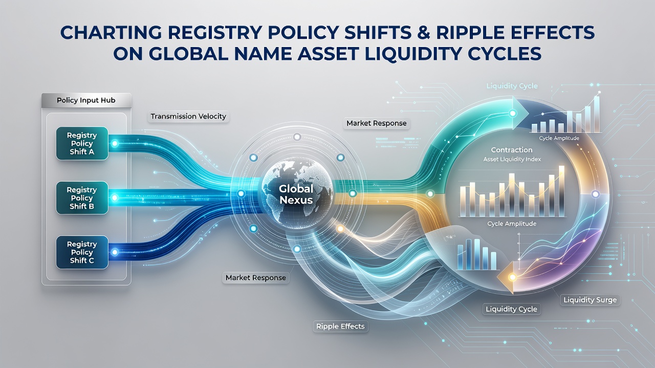 Global domain transaction volume trends after recent registry updates