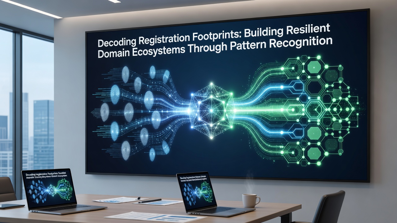 Charts displaying domain ecosystem resilience metrics derived from historical registration patterns