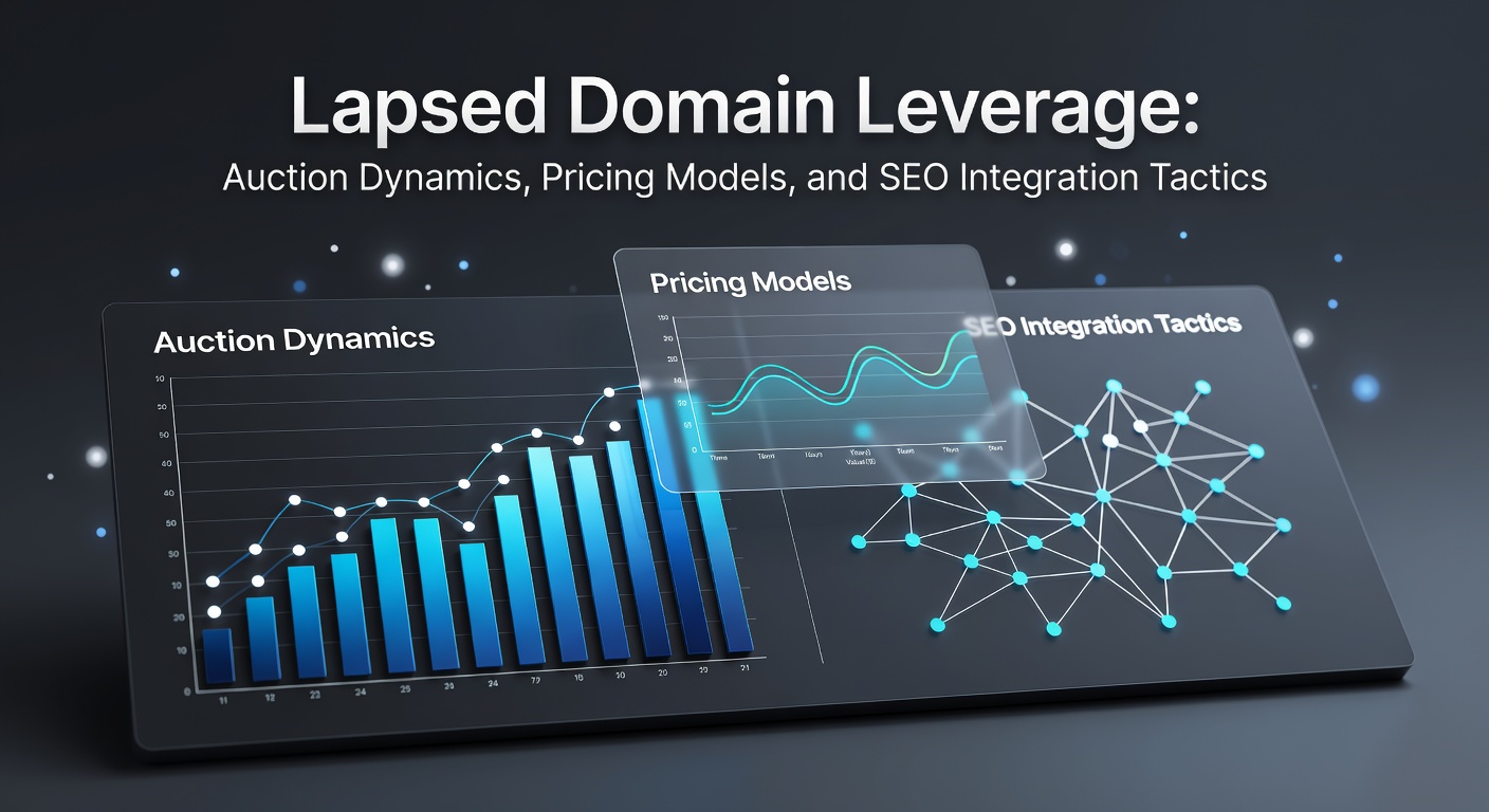Dynamic auction interface displaying bidding activity on high-value lapsed domains with real-time price escalations