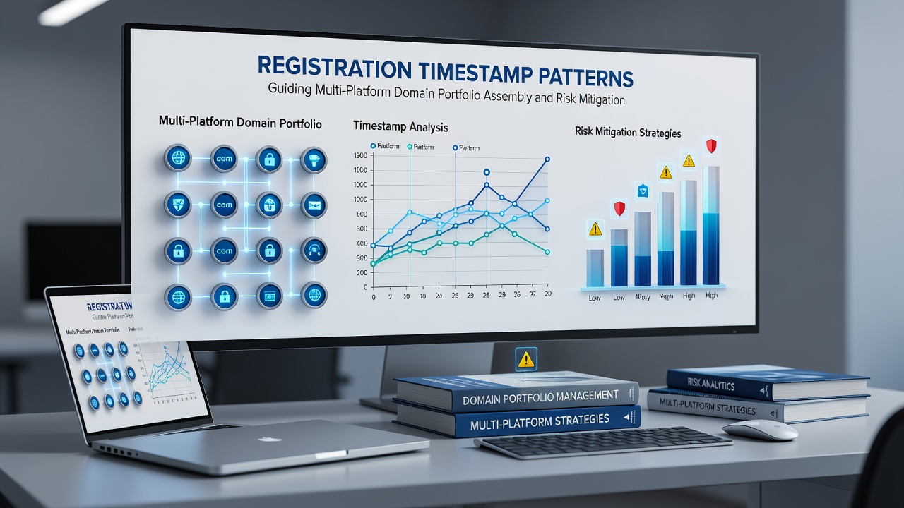 Chart illustrating risk mitigation strategies using domain registration timestamps